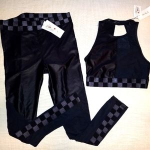 Equinox racer outfit set "Alo" "Lulemon" style